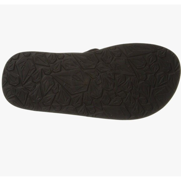 Volcom Boy's Victor Sandal - Classic Black - New - Size 4 - Picture 2 of 3